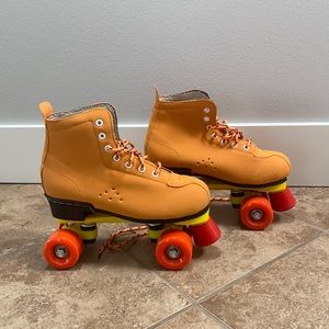 Orange Roller Skates Size 8/9